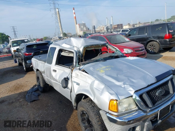 2005 Ford Ranger XLT with VIN 1FTZR45E95PA48989, listed as a IAAI auction lot 42582452 with 161,510 mi miles and . Bid and sale history available at DreamBid. Image 6.