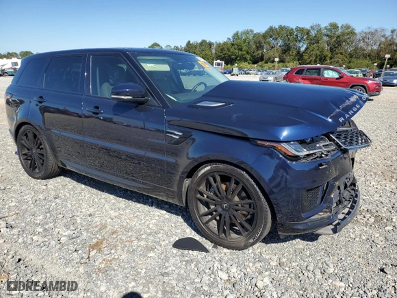 2020 Land Rover Range Rover Sport HSE with VIN SALWR2SU2LA746906, listed as a Copart auction lot 75554334 with 49,699 mi miles and Salvage Title. Bid and sale history available at carsss.com. Image 4.