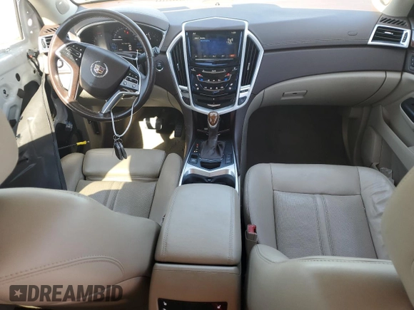 2015 Cadillac SRX Premium Collection with VIN 3GYFNGE31FS593936, listed as a Copart auction lot 46934075 with 121,726 mi miles and Clean Title. Bid and sale history available at carsss.com. Image 8.
