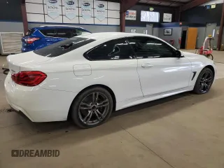 2018 BMW 4 Series 430i xDrive with VIN WBA4W5C54JAA49461, listed as a Copart auction lot 51749285 with 86,927 mi miles and Salvage title. Bid and sale history available at DreamBid. Image 3.