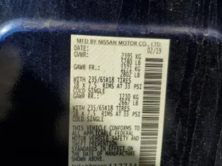 2019 Nissan Murano S with VIN 5N1AZ2MSXKN117734, listed as a Copart auction lot 52803625 with 65,786 mi miles and Salvage title. Bid and sale history available at DreamBid. Image 13.
