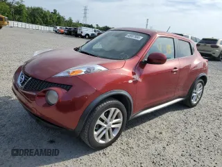 2012 Nissan Juke SV with VIN JN8AF5MV3CT114670, listed as a Copart auction lot 48907584 with 137,870 mi miles and Salvage Title. Bid and sale history available at carsss.com. Image 1.