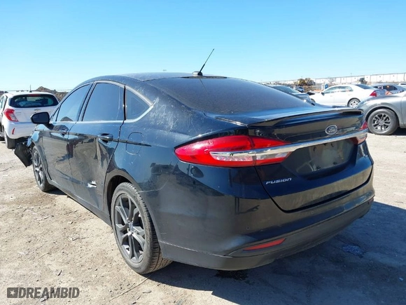 2018 Ford Fusion SE with VIN 3FA6P0H77JR180057, listed as a IAAI auction lot 41729451 with 122,200 mi miles. Bid and sale history available at carsss.com. Image 3.