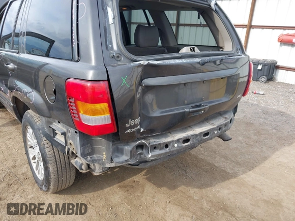 2004 Jeep Grand Cherokee Limited with VIN 1J4GW58N54C372118, listed as a IAAI auction lot 42526424 with 187,430 mi miles and . Bid and sale history available at DreamBid. Image 6.