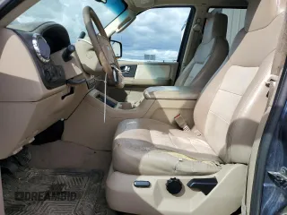 2005 Ford Expedition Eddie Bauer with VIN 1FMFU18575LA63506, listed as a Copart auction lot 49644055 with Not provided miles and Salvage title. Bid and sale history available at DreamBid. Image 7.