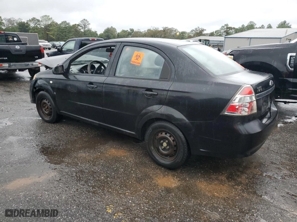 2008 Chevrolet Aveo LS with VIN KL1TD56688B059699, listed as a Copart auction lot 80554084 with 116,104 mi miles and Non Repairable. Bid and sale history available at carsss.com. Image 2.