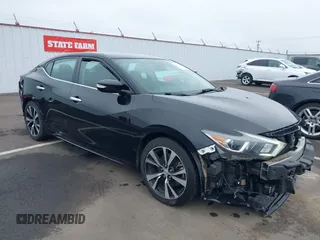 2017 Nissan Maxima SV with VIN 1N4AA6AP8HC444601, listed as a IAAI auction lot 41777190 with 96,488 mi miles and . Bid and sale history available at DreamBid. Image 1.