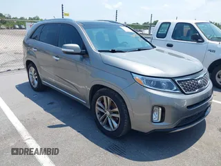 2015 Kia Sorento SX Limited with VIN 5XYKWDA76FG620753, listed as a IAAI auction lot 42571011 with 121,257 mi miles and . Bid and sale history available at DreamBid. Image 1.