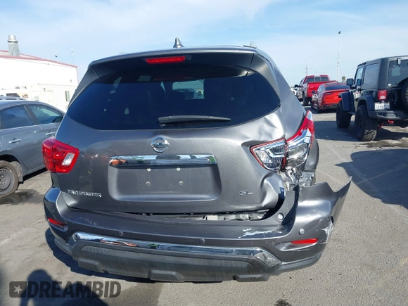 2020 Nissan Pathfinder SL with VIN 5N1DR2CN7LC579593, listed as a IAAI auction lot 41602545 with 62,783 mi miles. Bid and sale history available at carsss.com. Image 16.