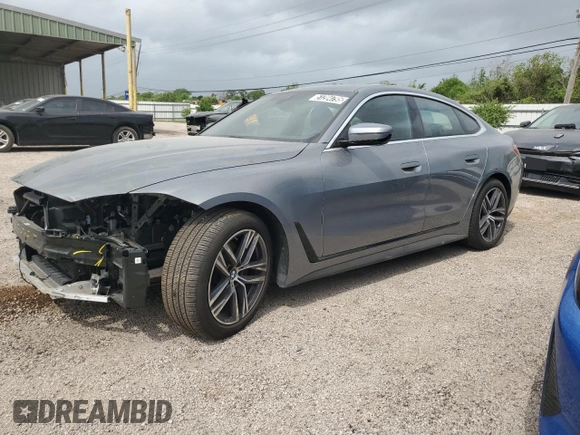 2024 BMW 4 Series 430i xDrive with VIN WBA73AV01RFT43640, listed as a Copart auction lot 51204795 with 15,630 mi miles and Clean Title. Bid and sale history available at carsss.com. Image 1.