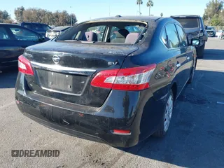2015 Nissan Sentra SR with VIN 3N1AB7AP9FL655288, listed as a IAAI auction lot 41353119 with Not Provided miles and . Bid and sale history available at DreamBid. Image 4.