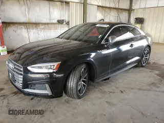 2018 Audi S5 Coupe Premium Plus with VIN WAUP4AF58JA021313, listed as a Copart auction lot 49004615 with 40,551 mi miles and Clean Title. Bid and sale history available at carsss.com. Image 1.