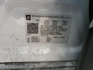 2020 Chevrolet Trax LS with VIN 3GNCJKSB2LL322934, listed as a Copart auction lot 49228295 with 104,391 mi miles and Salvage title. Bid and sale history available at DreamBid. Image 16.