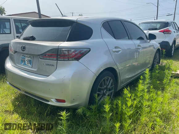 2011 Lexus CT 200h with VIN JTHKD5BH5B2015337, listed as a Copart auction lot 59417405 with 166,867 mi miles and Clean title. Bid and sale history available at DreamBid. Image 4.