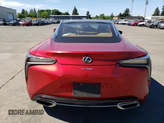 2018 Lexus LC 500h с VIN JTHHP5AY0JA004625, выставлен на аукционе Copart как лот 63081874 с пробегом 18 963 миль миль и Списание • Salvage title. История ставок и продаж доступна на DreamBid. Изображение 6.