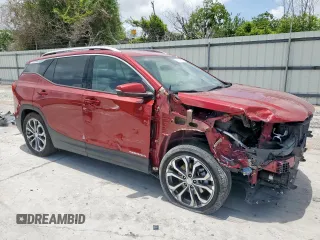 2020 GMC Terrain SLT with VIN 3GKALPEX5LL235290, listed as a Copart auction lot 60328725 with 46,508 mi miles and Salvage title. Bid and sale history available at DreamBid. Image 4.