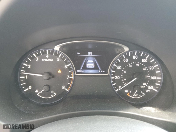 2016 Nissan Altima 2.5 SL with VIN 1N4AL3AP9GC167576, listed as a Copart auction lot 50512275 with 69,502 mi miles and Salvage Title. Bid and sale history available at carsss.com. Image 9.
