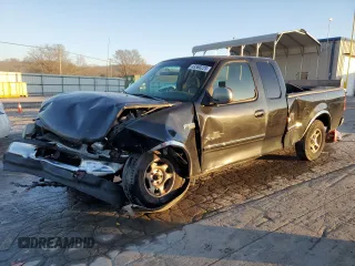 1998 Ford F-150 with VIN 1FTZX1725WNB89028, listed as a Copart auction lot 43360225 with 231,799 mi miles and Salvage title. Bid and sale history available at DreamBid. Image 1.