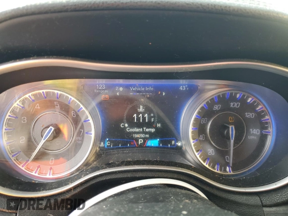 2016 Chrysler 300 Anniversary Edition with VIN 2C3CCAAGXGH230175, listed as a Copart auction lot 46626685 with 194,250 mi miles and Clean Title. Bid and sale history available at DreamBid. Image 9.