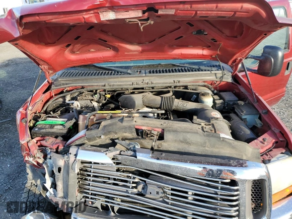 2001 Ford Super Duty F-250 XL with VIN 1FTNW21SX1EA47184, listed as a Copart auction lot 78271604 with 132,024 mi miles and Salvage Title. Bid and sale history available at carsss.com. Image 11.