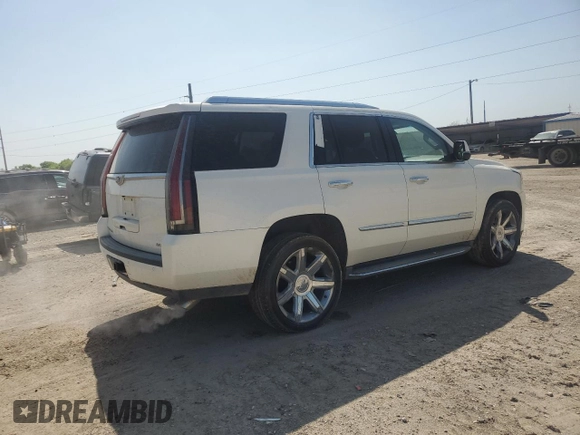 2015 Cadillac Escalade Luxury z VIN 1GYS3MKJ7FR554681, wystawiony jako Copart lot #49919445 z przebiegiem 152 770 mil mil oraz Czysty tytuł • Clean title. Historia ofert i sprzedaży dostępna na DreamBid. Obrazek 3.