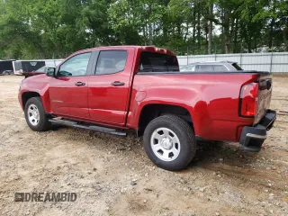 2021 Chevrolet Colorado 2WD Work Truck with VIN 1GCGSBEA9M1293385, listed as a Copart auction lot 55382135 with 39,287 mi miles and Salvage title. Bid and sale history available at DreamBid. Image 2.
