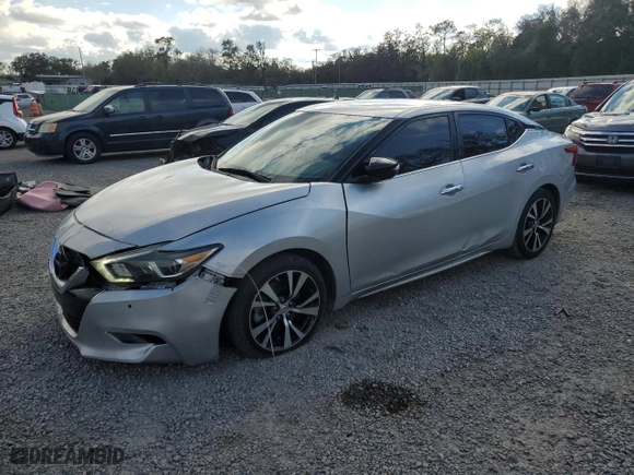 2018 Nissan Maxima SV with VIN 1N4AA6AP1JC377037, listed as a Copart auction lot 46958195 with 101,483 mi miles and Clean Title. Bid and sale history available at carsss.com. Image 1.