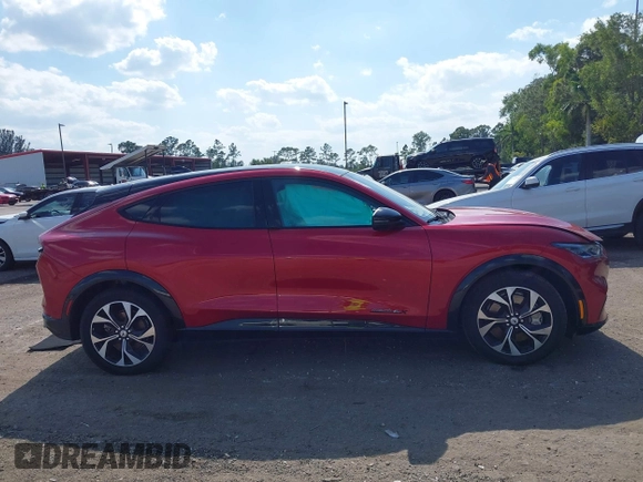 2023 Ford Mustang Mach-E Premium with VIN 3FMTK3SU7PMA97466, listed as a IAAI auction lot 42042779 with 11,016 mi miles and . Bid and sale history available at DreamBid. Image 13.