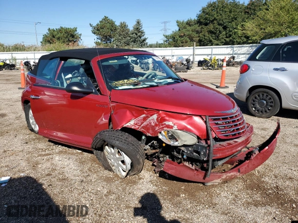 2006 Chrysler PT Cruiser Touring with VIN 3C3JY55X66T229489, listed as a Copart auction lot 72686384 with 84,710 mi miles and Salvage Title. Bid and sale history available at carsss.com. Image 4.