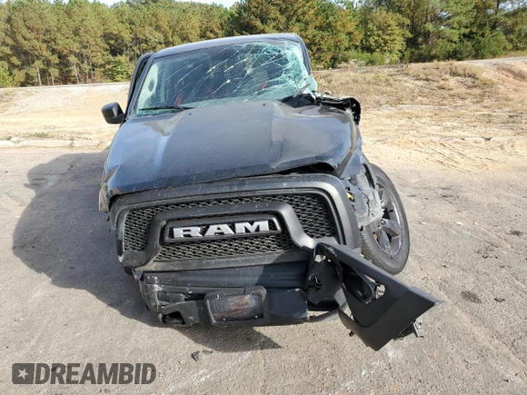 2019 Ram 1500 Classic Warlock with VIN 1C6RR6GGXKS740561, listed as a Copart auction lot 78743024 with 0 mi miles and Salvage Title. Bid and sale history available at carsss.com. Image 5.