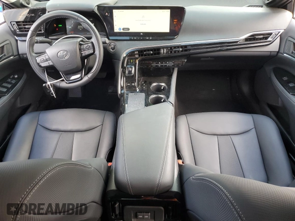 2023 Toyota Mirai XLE with VIN JTDAAAAA2PA007700, listed as a Copart auction lot 50398925 with 21,344 mi miles and Salvage Title. Bid and sale history available at carsss.com. Image 8.