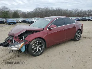 2017 Buick Regal Sport Touring with VIN 2G4GL5EX4H9144009, listed as a Copart auction lot 47467775 with 26,212 mi miles and Salvage Title. Bid and sale history available at carsss.com. Image 1.