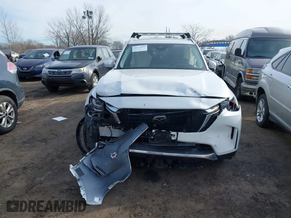 2024 Mazda CX-90 Premium with VIN JM3KKDHA2R1134742, listed as a IAAI auction lot 41575953 with 17,968 mi miles and . Bid and sale history available at DreamBid. Image 12.