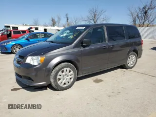 2017 Dodge Grand Caravan SE Plus with VIN 2C4RDGBG4HR706923, listed as a Copart auction lot 48041085 with 157,704 mi miles and Salvage Title. Bid and sale history available at DreamBid. Image 1.