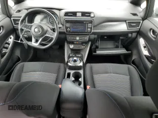 2019 Nissan LEAF SV with VIN 1N4AZ1CP0KC321892, listed as a Copart auction lot 64517345 with 36,840 mi miles and Salvage title. Bid and sale history available at DreamBid. Image 8.