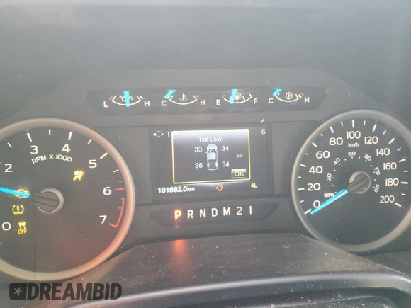 2016 Ford F-150 XLT with VIN 1FTEX1EP8GFB72703, listed as a Copart auction lot 42922645 with 161,682 mi miles and Salvage Title. Bid and sale history available at carsss.com. Image 9.