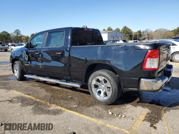 2022 Ram 1500 Big Horn with VIN 1C6RREMT0NN265873, listed as a Copart auction lot 41901085 with 48,507 mi miles and Salvage Title. Bid and sale history available at carsss.com. Image 2.