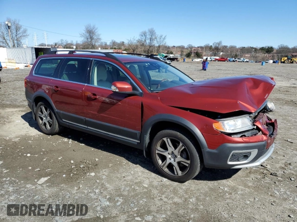 2012 Volvo XC70 T6 with VIN YV4902BZ9C1121250, listed as a Copart auction lot 48674635 with 170,513 mi miles and Salvage Title. Bid and sale history available at DreamBid. Image 4.
