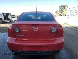 2005 Mazda 3 i with VIN JM1BK12F251245507, listed as a Copart auction lot 42788015 with 263,284 mi miles and Salvage Title. Bid and sale history available at DreamBid. Image 6.