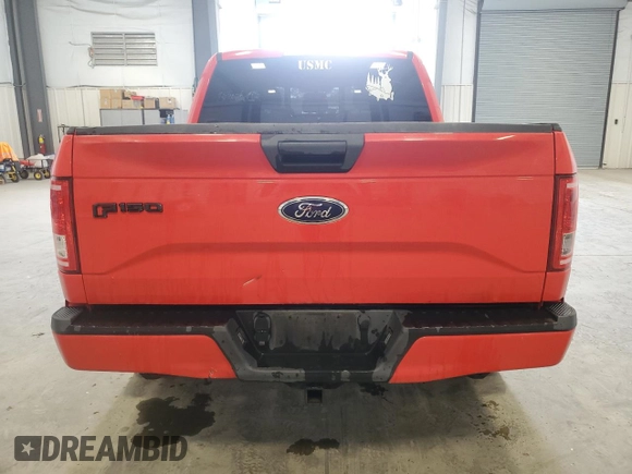 2017 Ford F-150 XL with VIN 1FTEW1EG0HKC27236, listed as a Copart auction lot 48115005 with 144,666 mi miles and Clean Title. Bid and sale history available at DreamBid. Image 6.