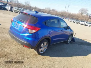 2020 Honda HR-V EX with VIN 3CZRU6H54LM724154, listed as a IAAI auction lot 41715536 with 30,940 mi miles. Bid and sale history available at carsss.com. Image 4.