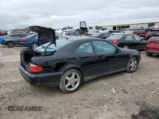2002 Mercedes-Benz CLK 320/430 with VIN WDBLJ70G42F199391, listed as a Copart auction lot 50912095 with 274,802 mi miles and Salvage Title. Bid and sale history available at DreamBid. Image 3.