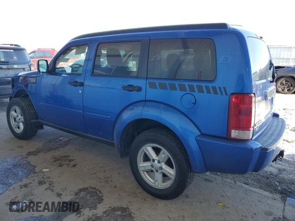 2007 Dodge Nitro SLT with VIN 1D8GU58K37W720312, listed as a Copart auction lot 41369435 with 179,711 mi miles and Salvage Title. Bid and sale history available at carsss.com. Image 2.