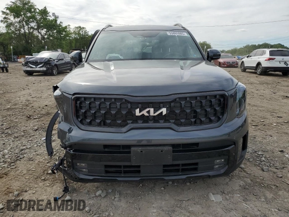 2024 Kia Telluride SX Prestige X-Pro z VIN 5XYP5DGC3RG431902, wystawiony jako Copart lot #55865985 z przebiegiem 6 073 mil mil oraz Szkoda całkowita • Salvage title. Historia ofert i sprzedaży dostępna na DreamBid. Obrazek 5.