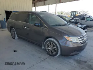 2013 Honda Odyssey EX-L with VIN 5FNRL5H60DB014279, listed as a Copart auction lot 54453185 with 114,377 mi miles and Clean Title. Bid and sale history available at carsss.com. Image 4.