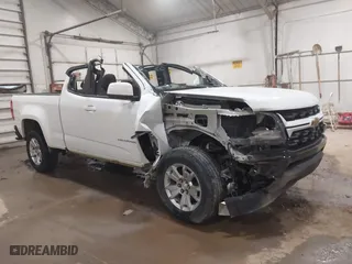 2022 Chevrolet Colorado 2WD LT with VIN 1GCHSCEAXN1235765, listed as a IAAI auction lot 41222329 with 45,763 mi miles. Bid and sale history available at carsss.com. Image 1.