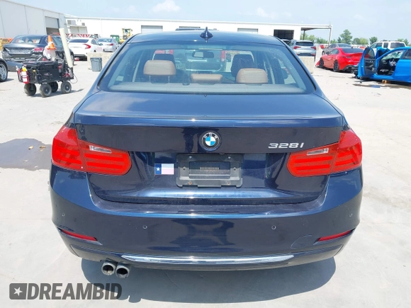 2013 BMW 3 Series 328i with VIN WBA3C1G51DNR49252, listed as a IAAI auction lot 42322739 with 119,421 mi miles and . Bid and sale history available at DreamBid. Image 16.