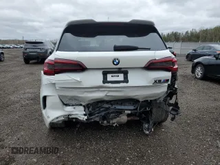 2020 BMW X5 M Competition with VIN 5YMJU0C07L9D71042, listed as a Copart auction lot 75059483 with 0 mi miles. Bid and sale history available at carsss.com. Image 6.