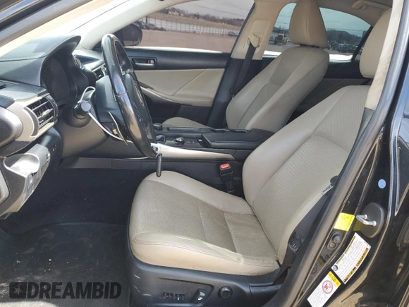 2017 Lexus IS 300 with VIN JTHCM1D29H5018836, listed as a Copart auction lot 49349415 with 76,456 mi miles and Salvage title. Bid and sale history available at DreamBid. Image 7.