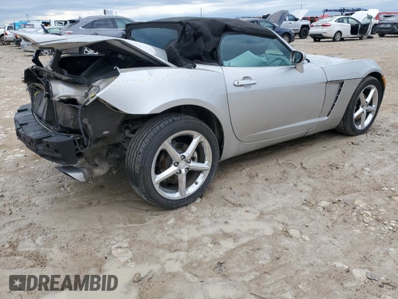 2009 Saturn Sky Red Line z VIN 1G8MT35X89Y103952, wystawiony jako Copart lot #80772714 z przebiegiem 83 835 mil mil oraz Szkody całkowita. Historia ofert i sprzedaży dostępna na DreamBid. Obrazek 3.